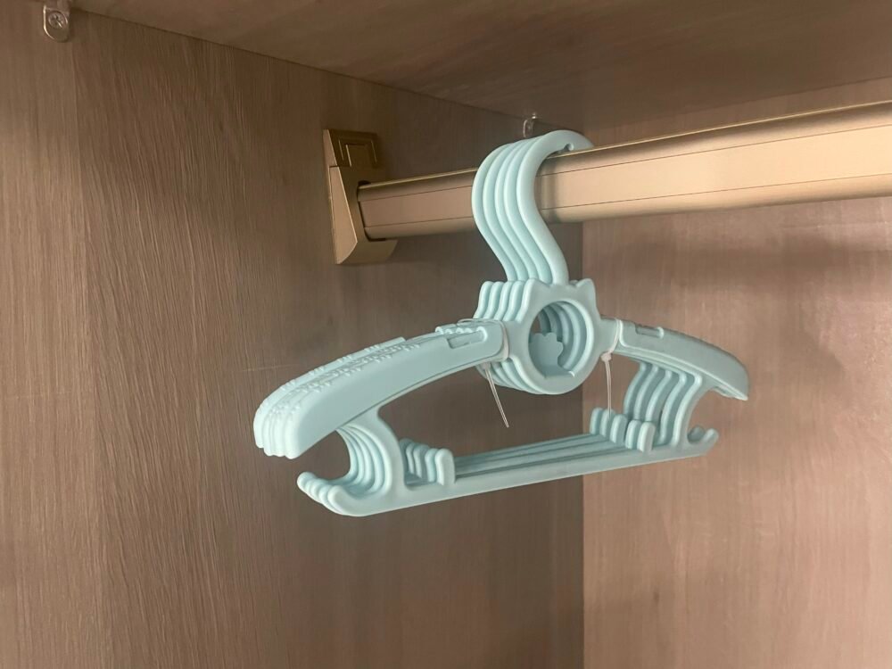 KID EXPANDABLE HANGER, 5PCS/SET BLUE