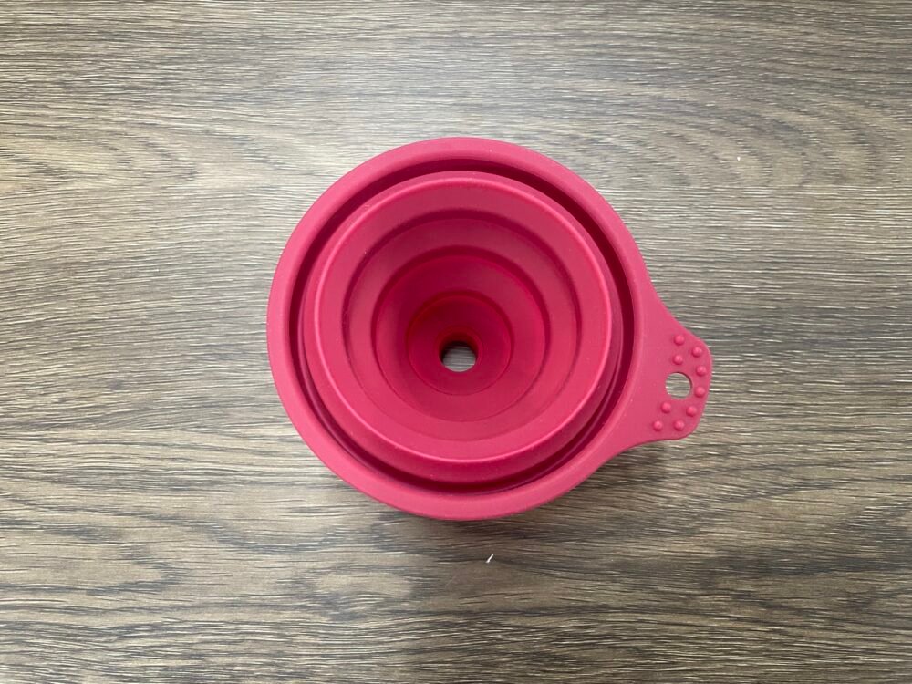 SILICONE FOLDABLE FUNNEL