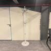 STANDING COAT RACK WHITE