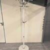 STANDING COAT RACK WHITE