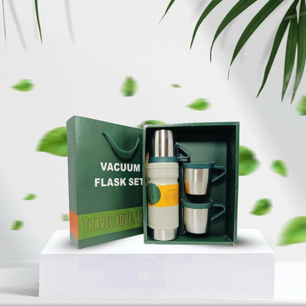 FLASK WITH CUPS