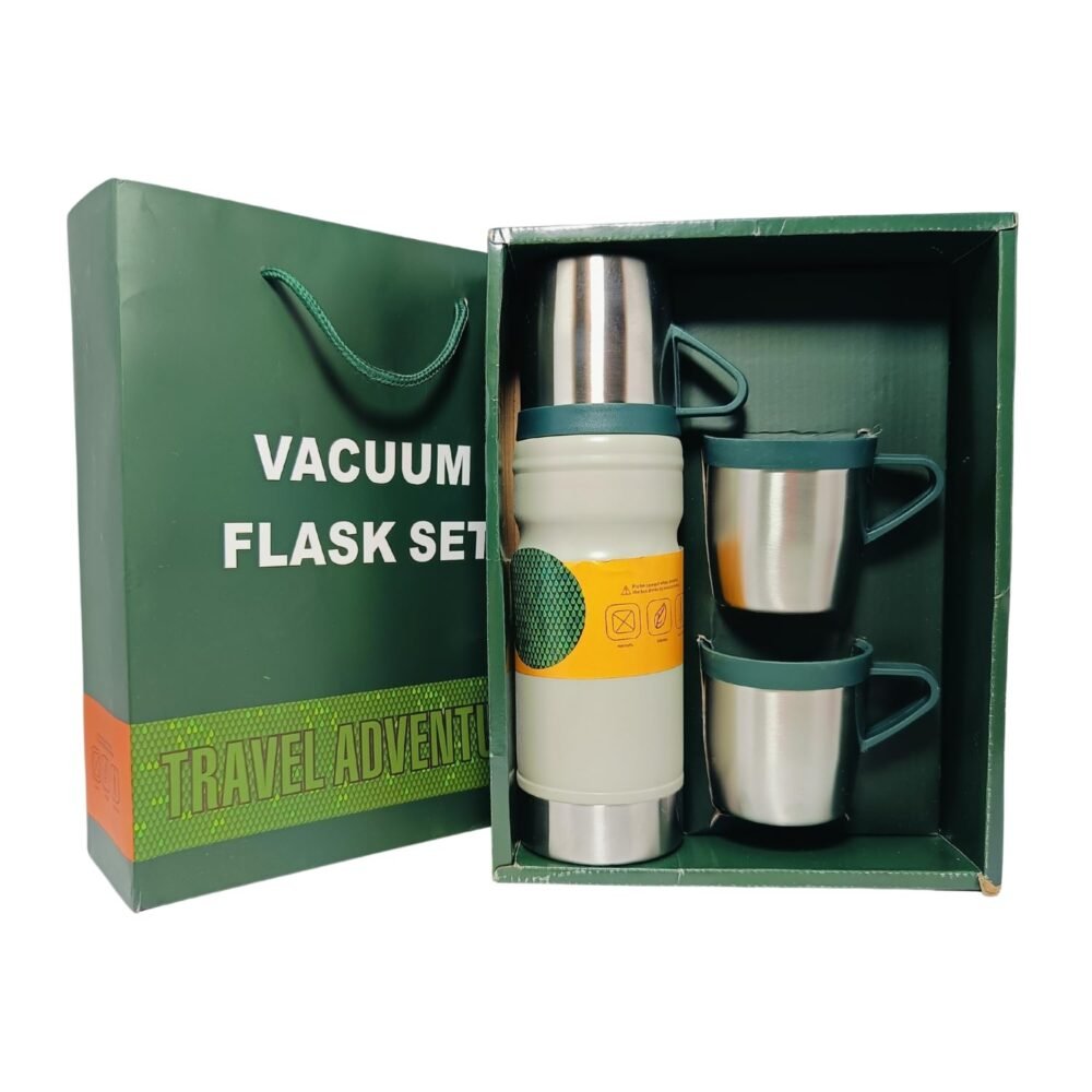 FLASK WITH CUPS